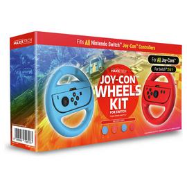 Maxx Tech Joy-Con Wheels & Grips Kit for Nintendo Switch 2&1