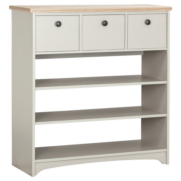 White console outlet table argos