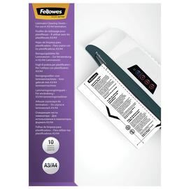 Fellowes A4 Laminator Cleaning Sheets - 10 Pack