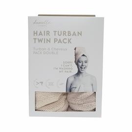 Danielle Hair Turban Twin Pack – Quick Dry