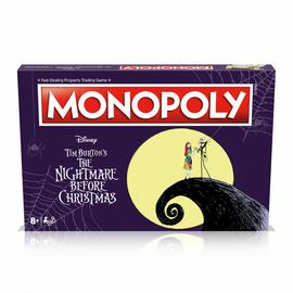 Monopoly Tim Burton's Nightmare Christmas Monopoly Game