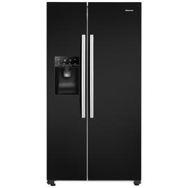Hisense RS694N4IBE Fridge Freezer - Black