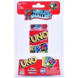 World's Smallest UNO Card Game