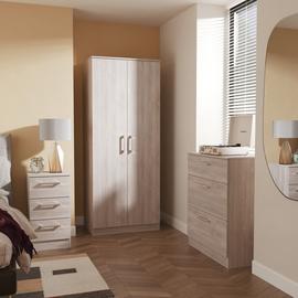 Welcome Ryder 3 Piece 2 Door Wardrobe Set