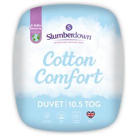 Slumberdown Cotton Comfort 10.5 Tog Duvet - Superking