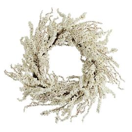 Habitat White Foliage Christmas Wreath