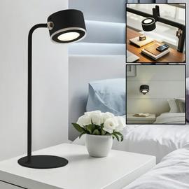 Xtralite Geo Circular Magnetic LED Table Lamp - Black