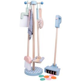 Chad Valley Wooden Cleaner Toy Set