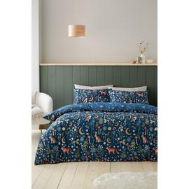 Catherine Lansfield Enchanted Twilight Navy Bedding Set