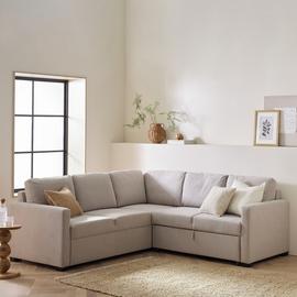Habitat Reagan Fabric Corner Sofa Bed