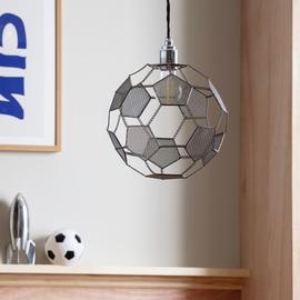 Argos Home Football Metal Easy Fit Lampshade - 25cm
