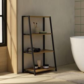 Habitat Loft Living 4 Tier Shelving Unit - Oak