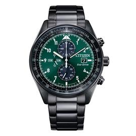 Citizen Men's Eco-Drive Stainless Steel Black Bracelet Watch