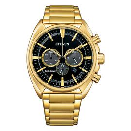 Citizen Men's Eco-Drive Gold Tone Stainless Steel Watch