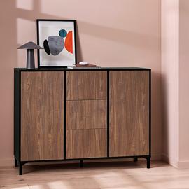 Argos Home Hamilton 2 Door 3 Drawers Sideboard - Walnut