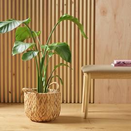 Habitat 8 Litre Woven Herringbone Basket