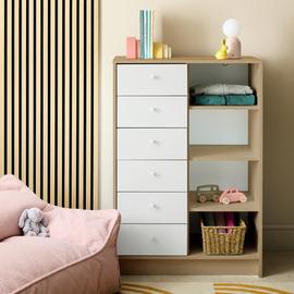 Argos Home Malibu Kids 6 Drawer Chest