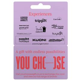 You Choose Experiences 30 GBP Gift Card