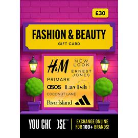 You Choose Fashion and Beauty 30 GBP Gift Card