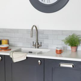 D-C-Fix Concrete Peel & Stick Wall Tiles 30.5 X 30.5cm 5Pk