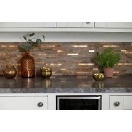 D-C-Fix Premium Slate Peel & Stick Tiles 29.7cm X 29.2cm 5Pk