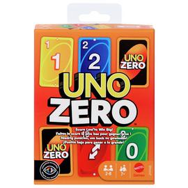 UNO Zero Card Games for Kids, Adults, Family Nights & Travel