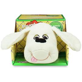 Basic Fun Pound Puppies Classic White Hungry Plush Toy