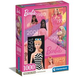 Barbie Through The Years 1000 Piece Jigsaw Puzzle