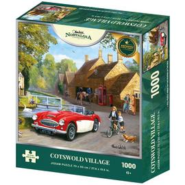 Kidicraft Nostalgia Cotswold Village 1000 Pieces Puzzle