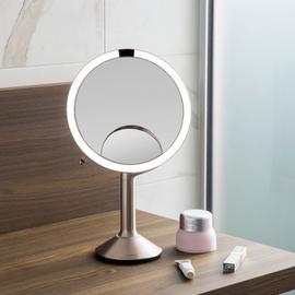 Simplehuman Trio Beauty Sensor Mirror Magnified - Rose Gold
