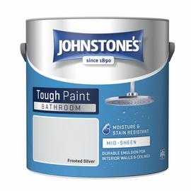 Johnstone's - Bathroom Mid Sheen Paint - Frosted Silver 2.5L