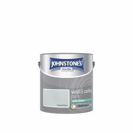 Johnstone's Soft Sheen Paint - Frosted Silver - 2.5L