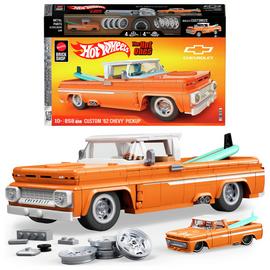 Hot Wheels Custom '62 Chevy Pickup Building Toy Kit