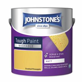 Johnstone's - Washable Matt Paint - Crushed Pineapple - 2.5L