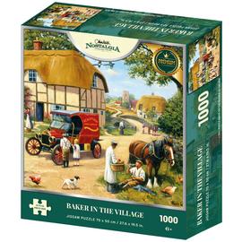 Kidicraft Nostalgia Baker In The Village 1000 Pieces Puzzle