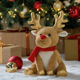 Argos Home Reindeer Animated Plush