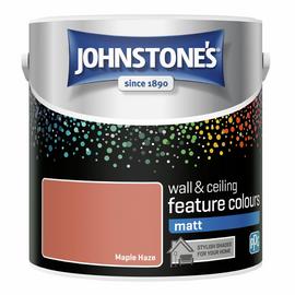 Johnstone's - Feature Wall Matt Paint - Maple Haze - 2.5L