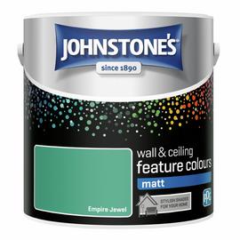 Johnstone's - Feature Wall Matt Paint - Empire Jewel - 2.5L
