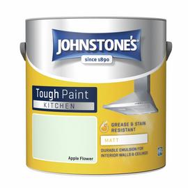 Johnstone's Tough Kitchen Matt Paint 2.5L - Apple Flower