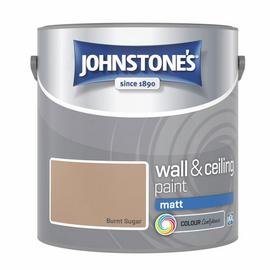 Johnstone's Wall & Ceiling Matt Paint Burnt Sugar 2.5L