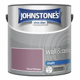 Johnstone's Wall Soft Sheen Paint Mauve Whisper 2.5L