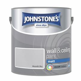 Johnstone's Wall & Ceiling Matt Paint - Moonlit Sky - 2.5L