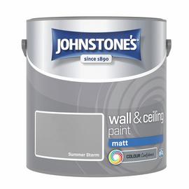 Johnstone's Wall & Ceiling Matt Paint - Summer Storm - 2.5L