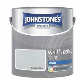 Johnstone's Wall & Ceiling Matt Paint - Frosted Silver 2.5L