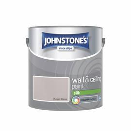 Johnstone's Wall & Ceiling Silk Paint - Chapel Stone - 2.5L