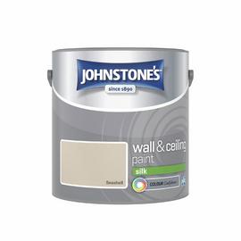 Johnstone's Wall & Ceiling Silk Paint - Seashell - 2.5L