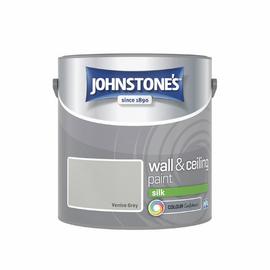 Johnstone's Wall & Ceiling Silk Paint 2.5L - Venice Grey
