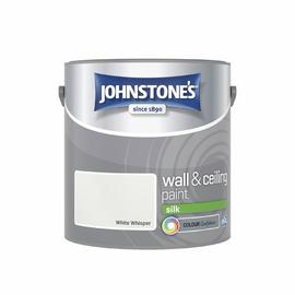 Johnstone's Wall & Ceiling Silk Paint 2.5L - White Whisper