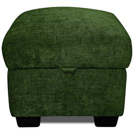 Argos Home Taylor Fabric Footstool - Green