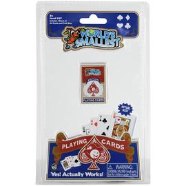 World's Smallest Playing Cards